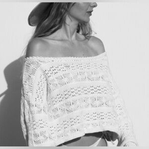Boho beachy sweater